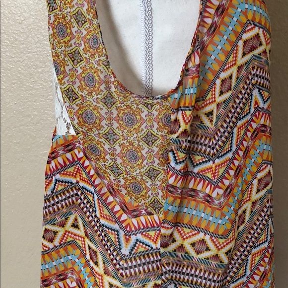 Anthropologie Fig & Flower sleeveless top large - Picture 5 of 8